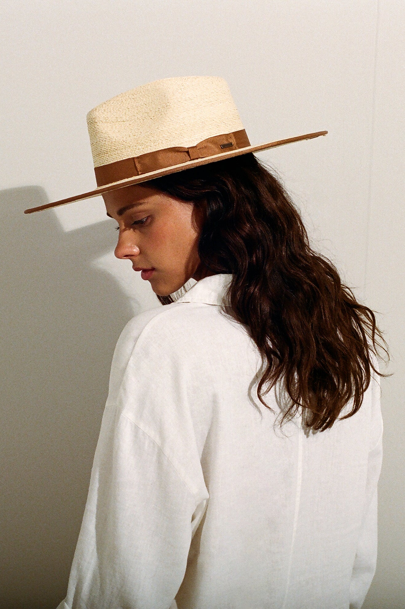 Sombreros Brixton Jo Straw Rancher Hat Mujer Beige | CAFSYQ218