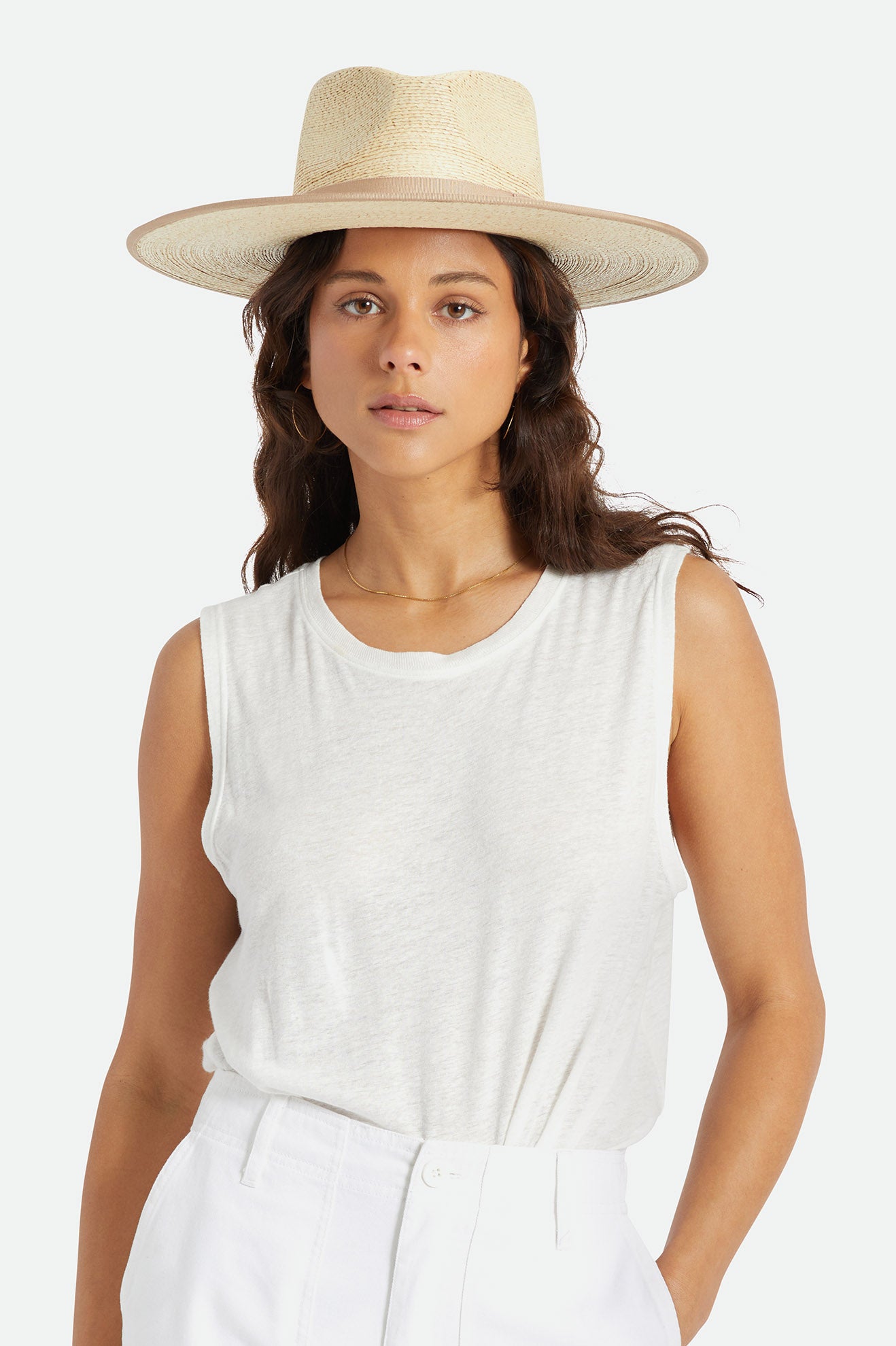 Sombreros Brixton Jo Straw Rancher Hat Mujer Beige | XELNZQ537