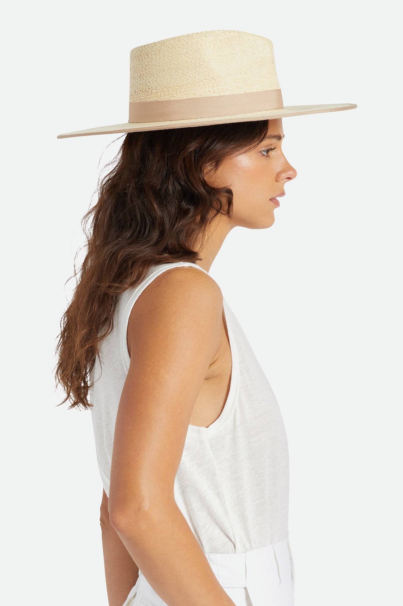 Sombreros Brixton Jo Straw Rancher Hat Mujer Beige | XELNZQ537