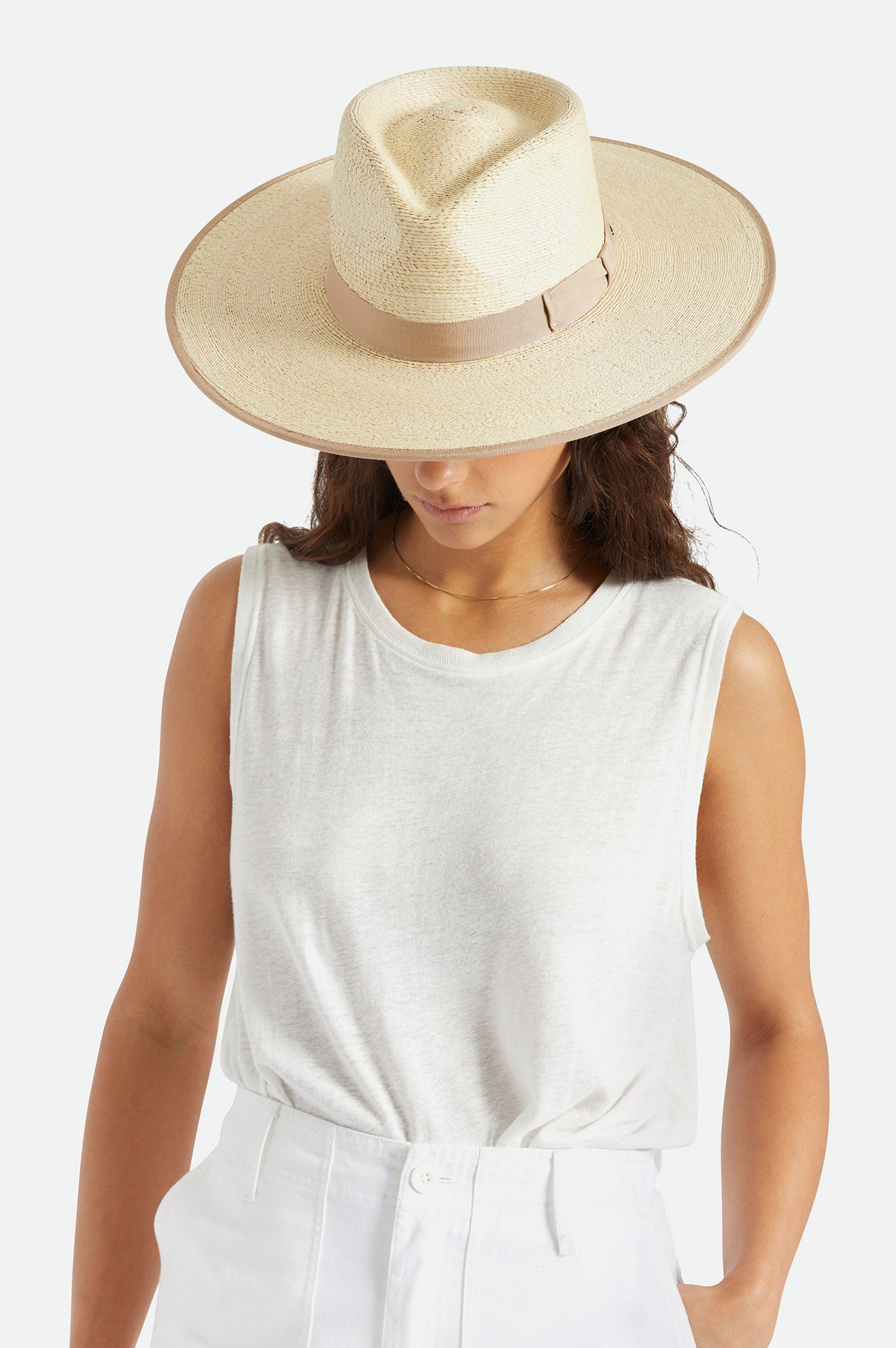 Sombreros Brixton Jo Straw Rancher Hat Mujer Beige | XELNZQ537