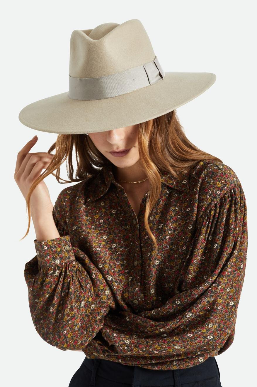 Sombreros Brixton Joanna Felt Hat Mujer Rosas | YEVFAP287