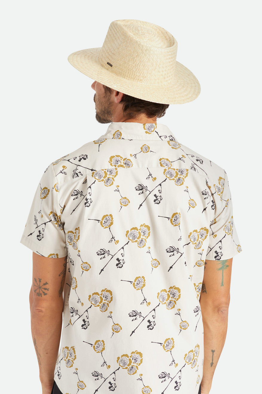 Sombreros Brixton Marcos Palmilla Hombre Beige | JDSOAG756