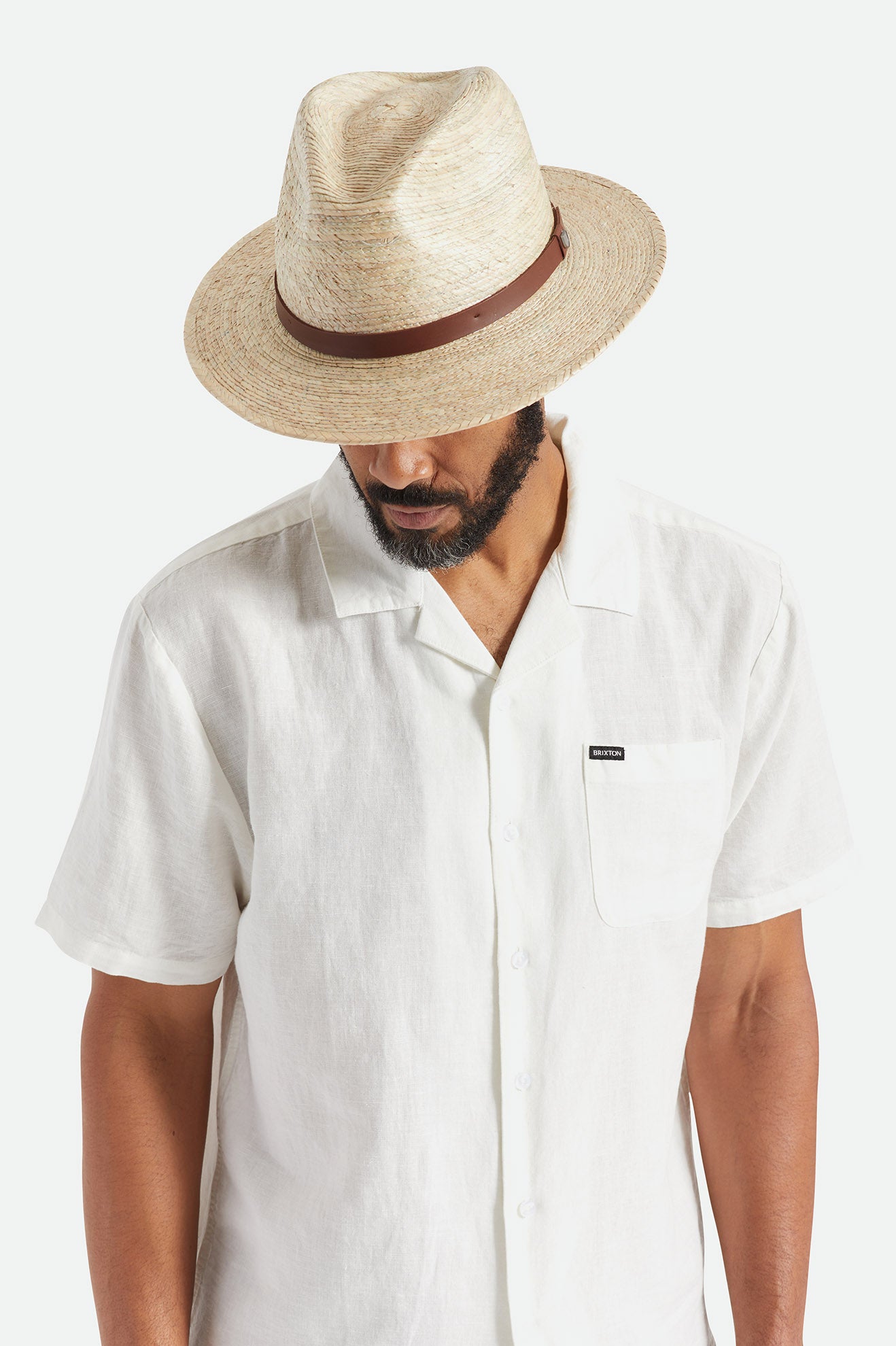 Sombreros Brixton Messer Hombre Beige | IOWYUG860