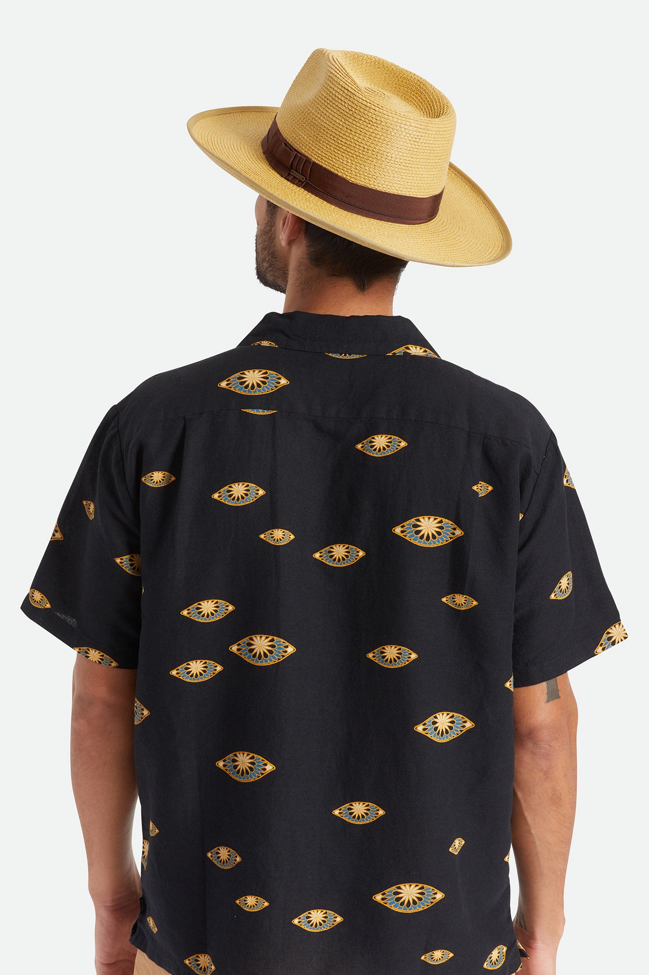 Sombreros Brixton Reno Hombre Marrones | XBFYUJ529