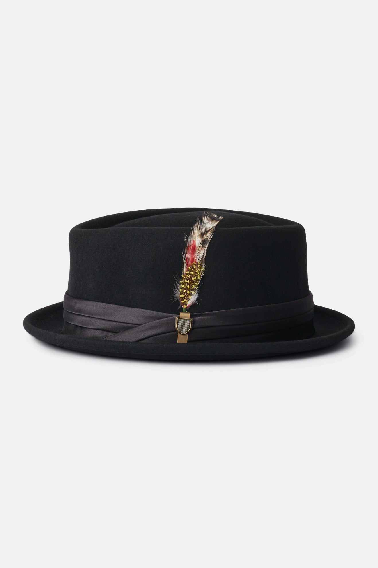 Sombreros Brixton Stout Pork Pie Hombre Negras | UIAQPZ316