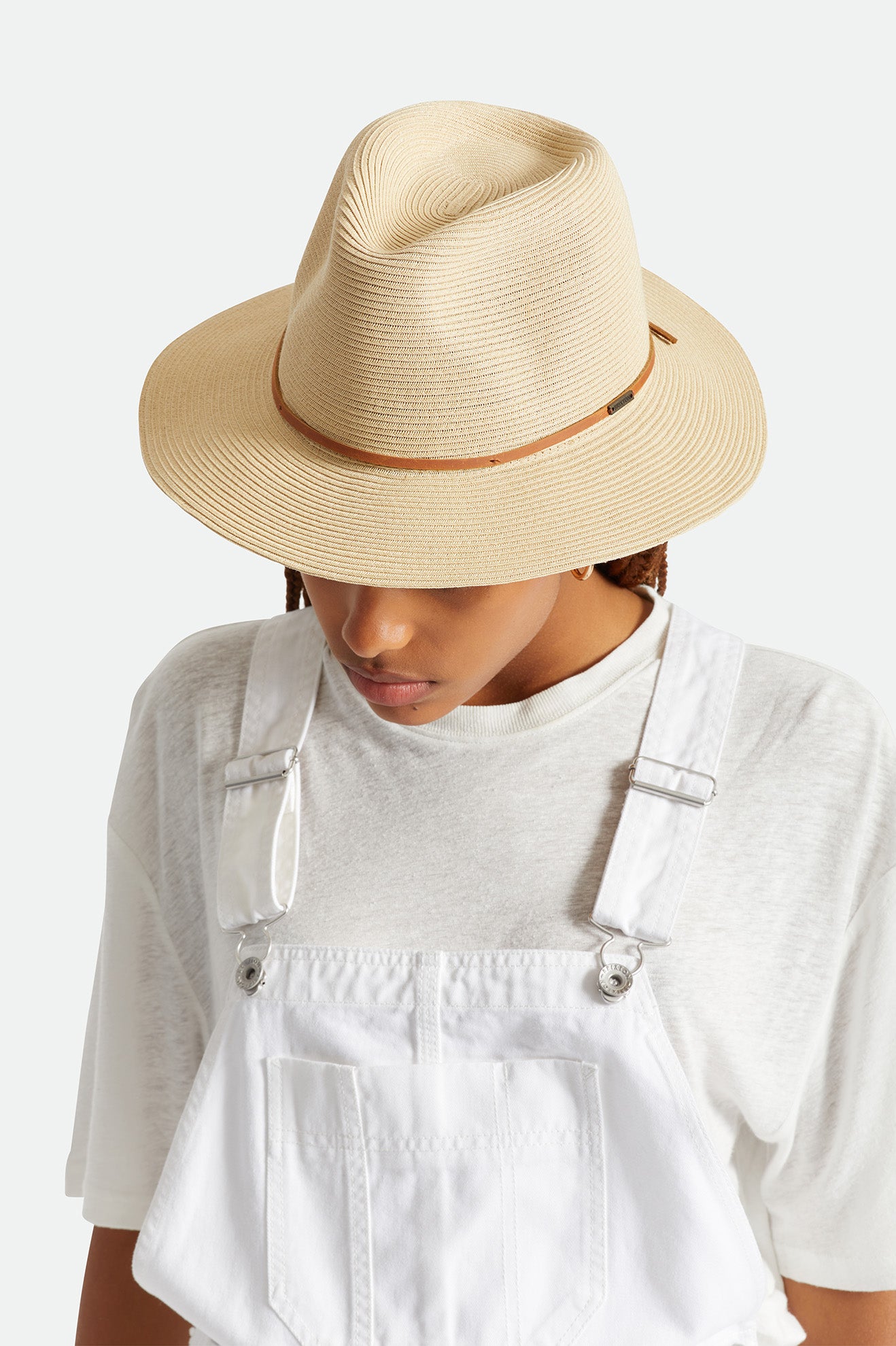 Sombreros Brixton Wesley Packable Fedora Hombre Marrones | RXYAPQ149