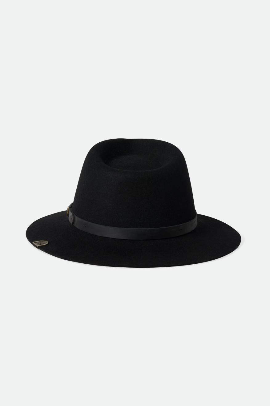 Sombreros De Fieltro Brixton Fender Jaguar Reverb Fedora Mujer Negras | HTDZAN234