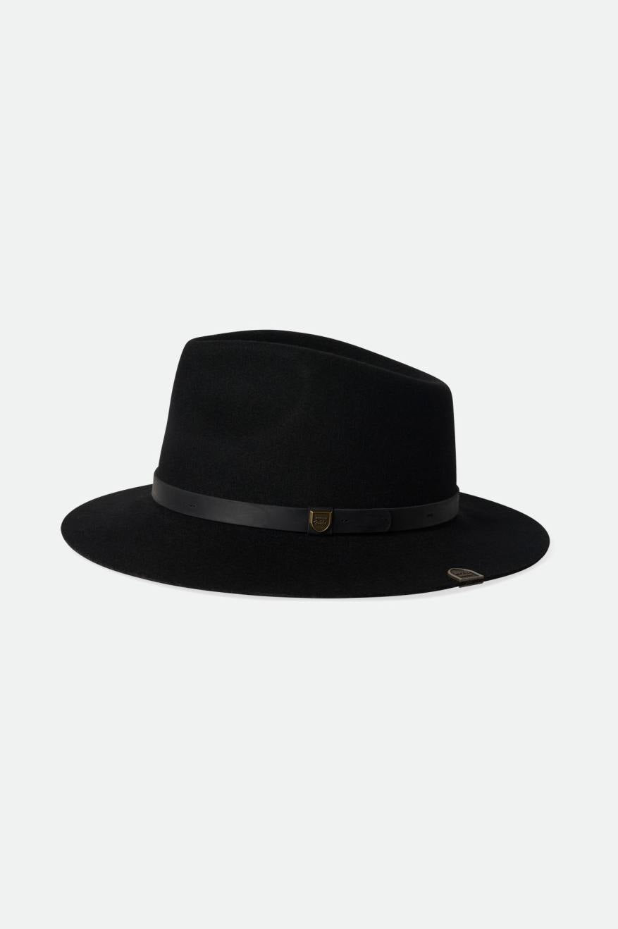 Sombreros De Fieltro Brixton Fender Jaguar Reverb Fedora Mujer Negras | HTDZAN234