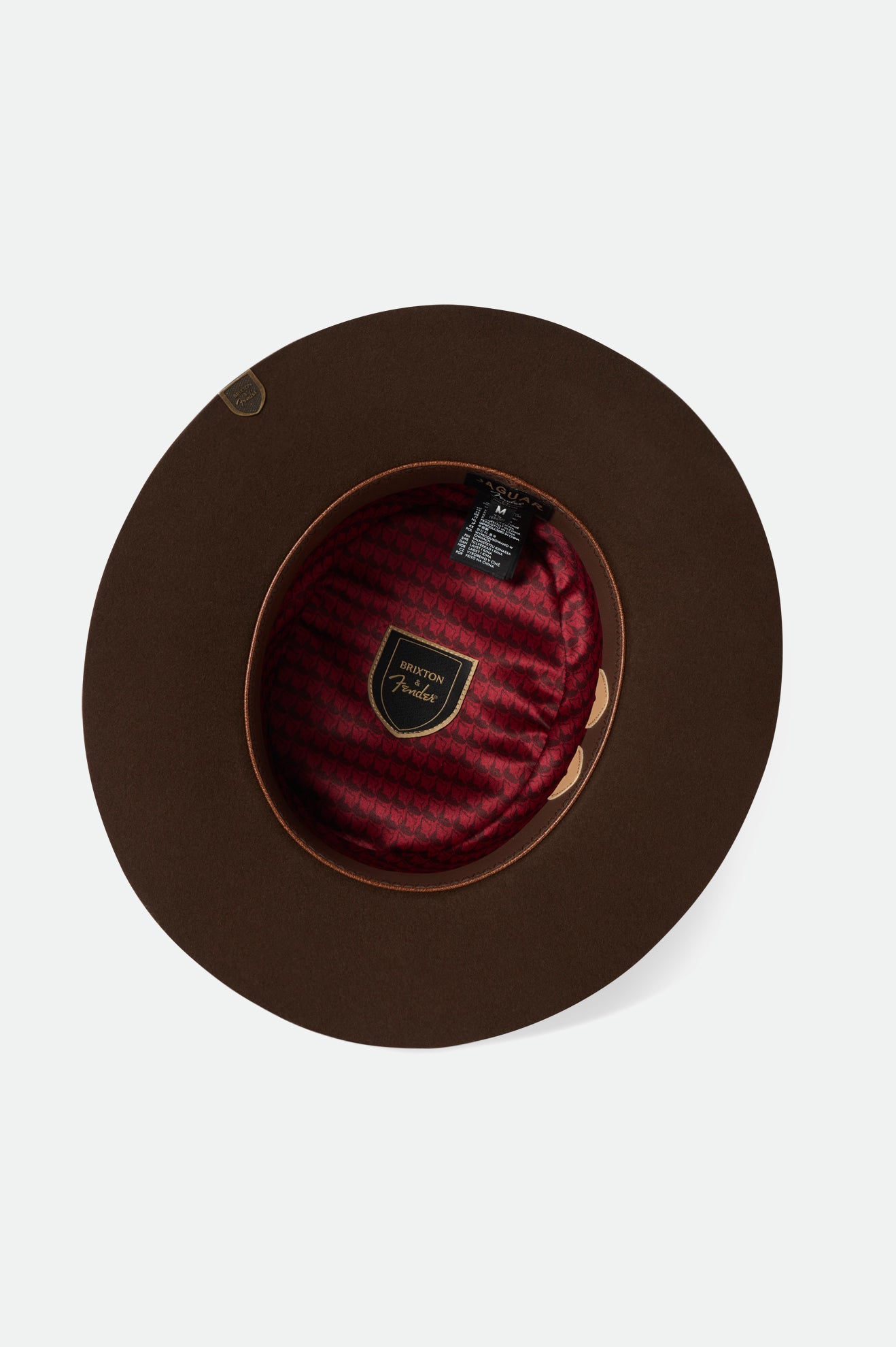 Sombreros De Fieltro Brixton Fender Jaguar Contour Fedora Mujer Marrones | ZPVJNW105