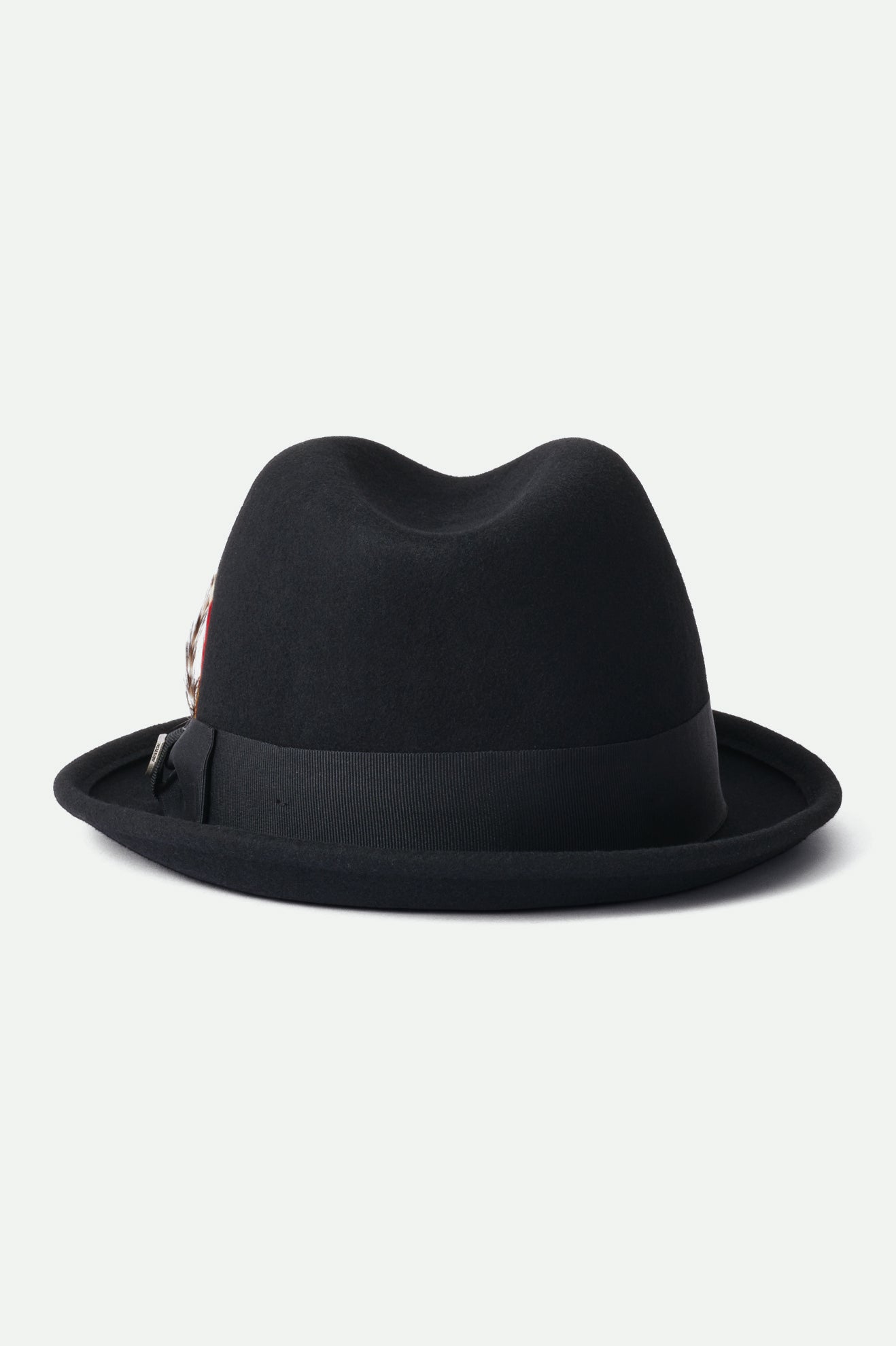 Sombreros De Fieltro Brixton Gain Fedora Mujer Negras | DVRTKO134