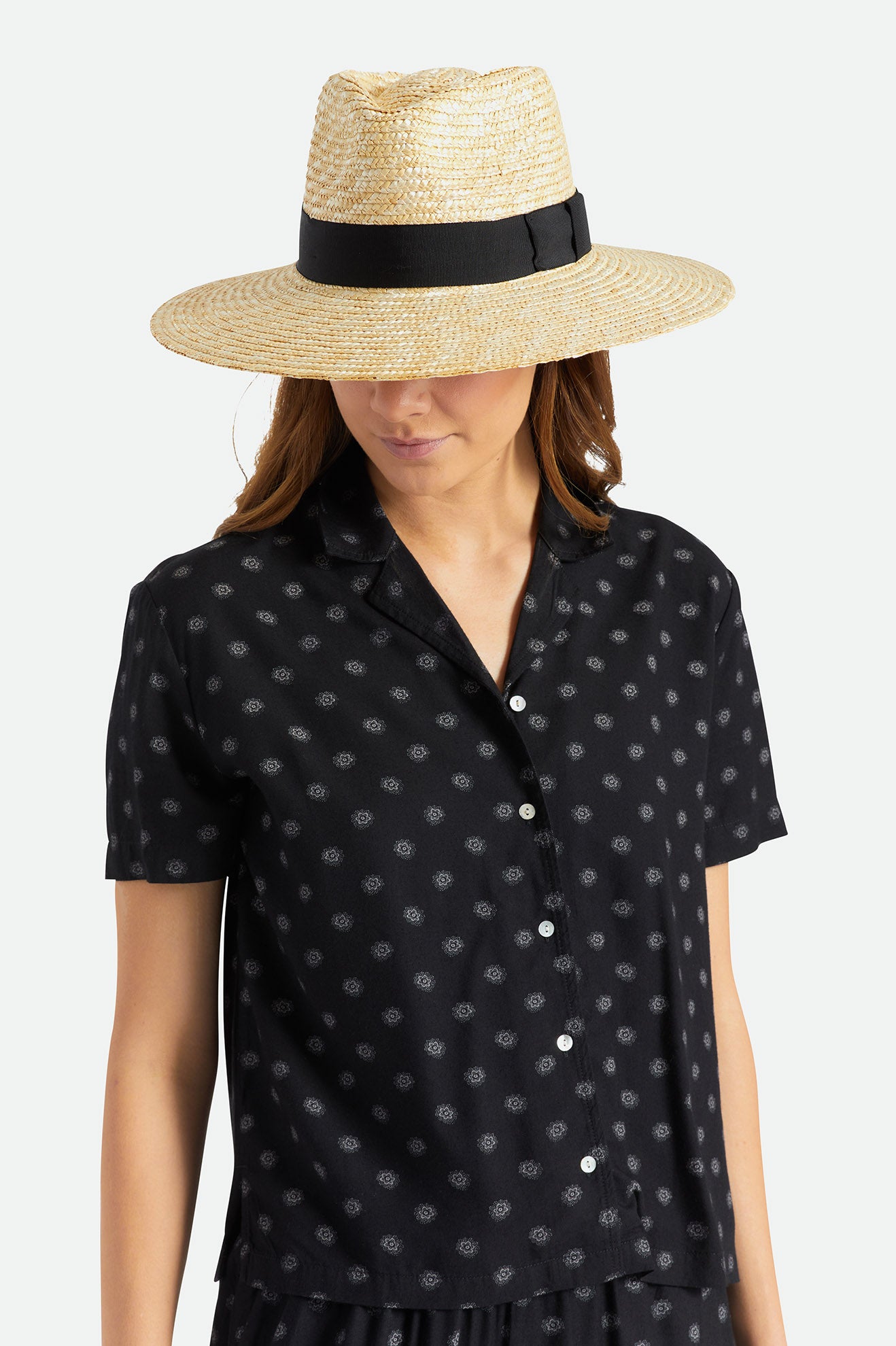 Sombreros De Fieltro Brixton Joanna Hat Mujer Naranjas | AOWXJQ109