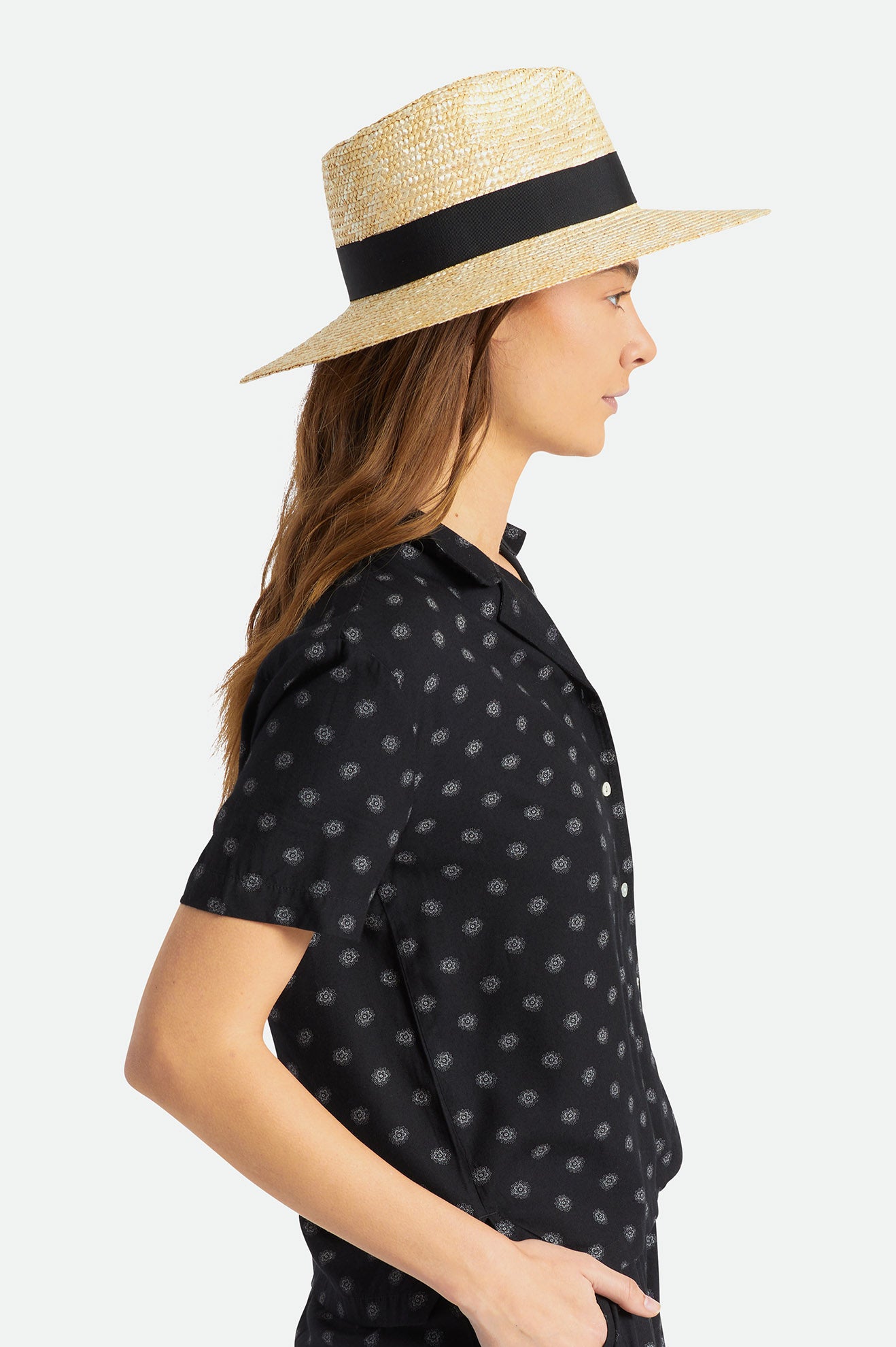 Sombreros De Fieltro Brixton Joanna Hat Mujer Naranjas | AOWXJQ109