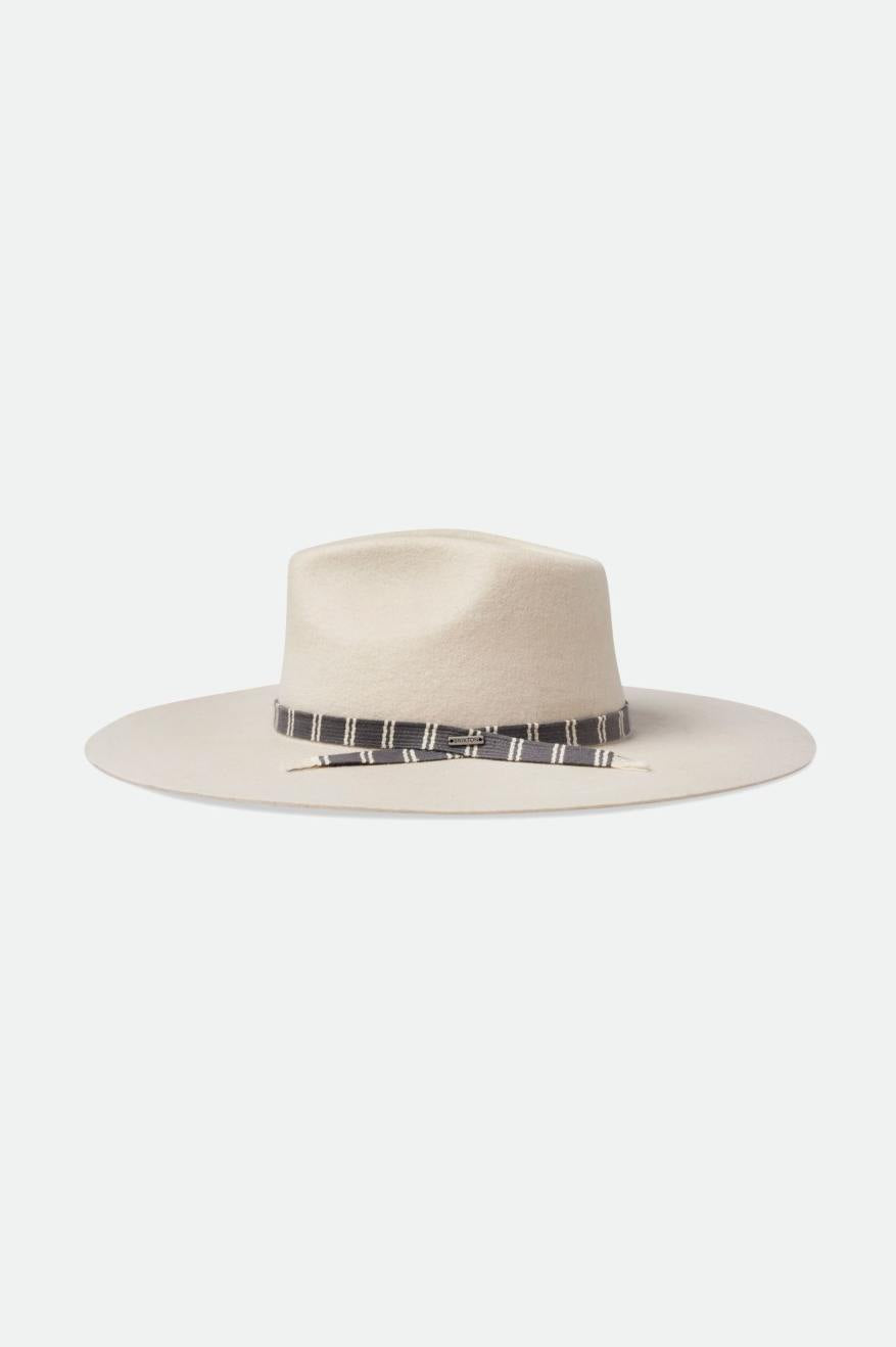 Sombreros De Fieltro Brixton Leigh Felt Fedora Mujer Blancas | RKOGCU083