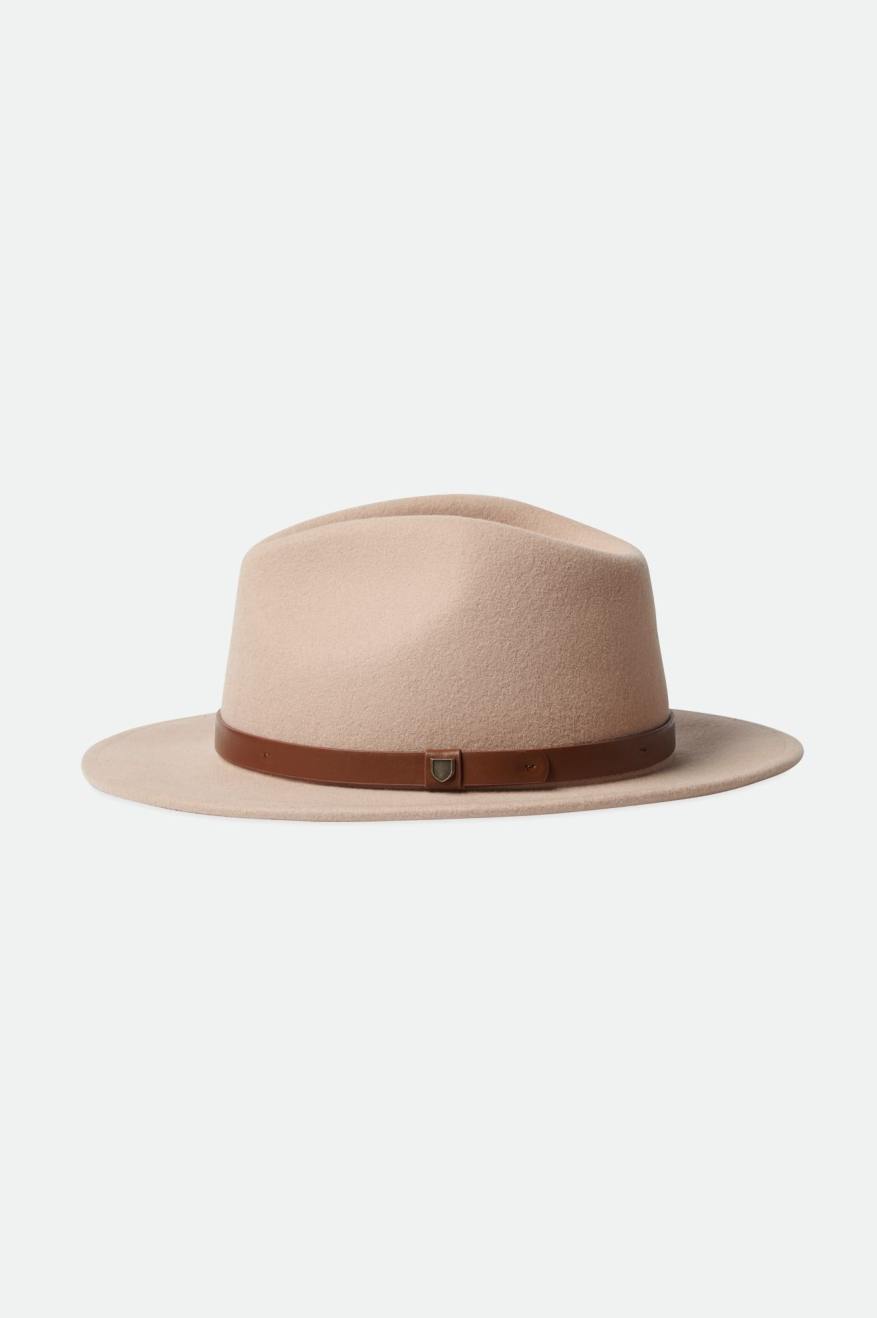 Sombreros De Fieltro Brixton Messer Fedora Mujer Verde Claro | BJDUYS780