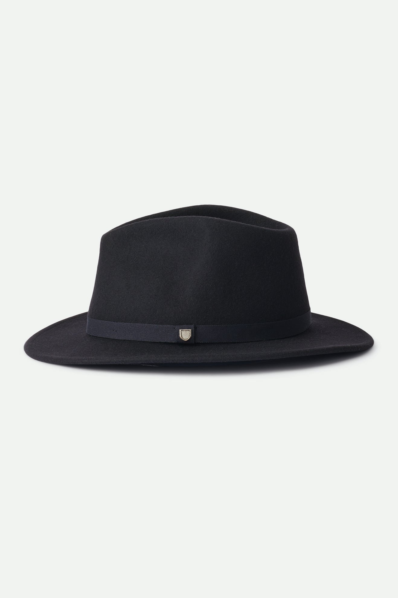 Sombreros De Fieltro Brixton Messer Packable Fedora Mujer Negras | MTUWBN618