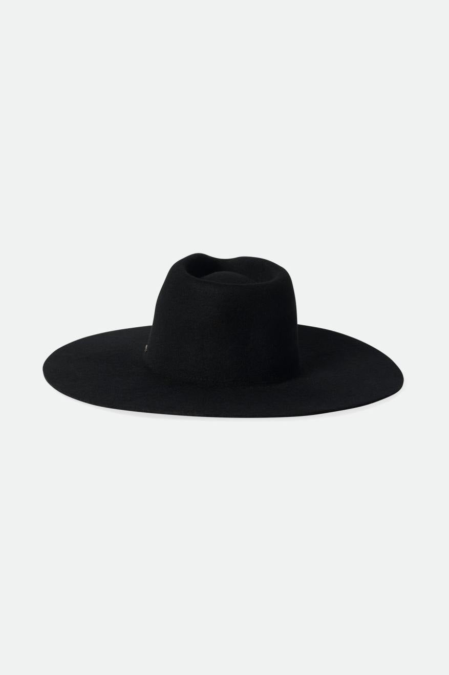 Sombreros De Fieltro Brixton Primrose Felt Fedora Mujer Negras | LAZVIQ438