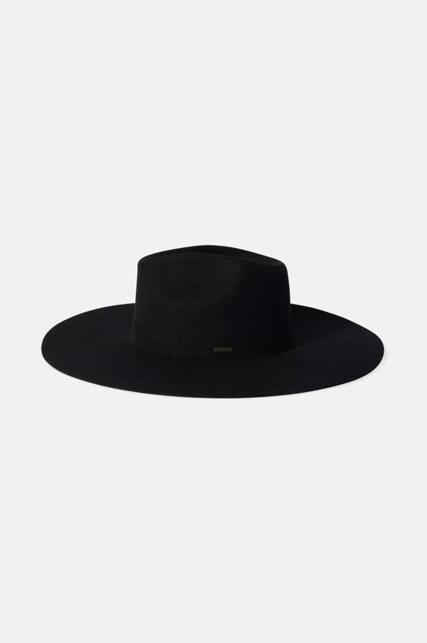 Sombreros De Fieltro Brixton Primrose Felt Fedora Mujer Negras | LAZVIQ438