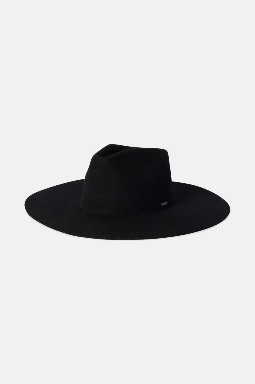 Sombreros De Fieltro Brixton Primrose Felt Fedora Mujer Negras | LAZVIQ438