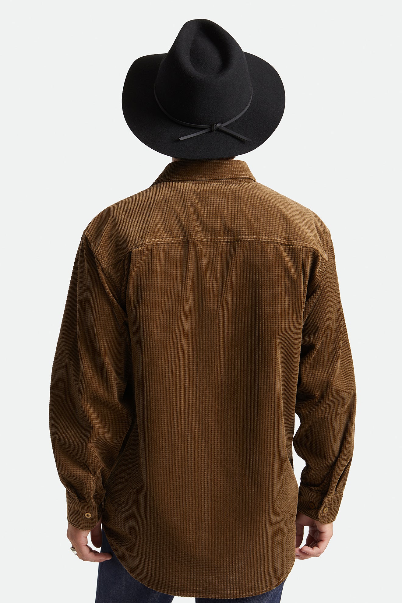 Sombreros De Fieltro Brixton Wesley Hombre Negras | YUCSBA137