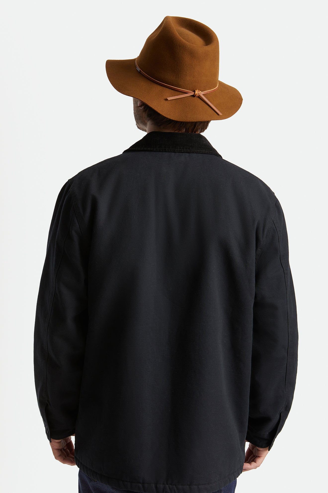 Sombreros De Fieltro Brixton Wesley Packable Hombre Cafe | JDGMRB675