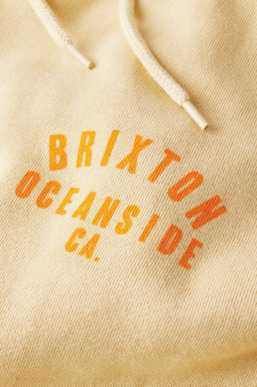 Sudadera Con Capucha Brixton Woodburn Oceanside Fleece Hombre Naranjas | NBIKRZ912