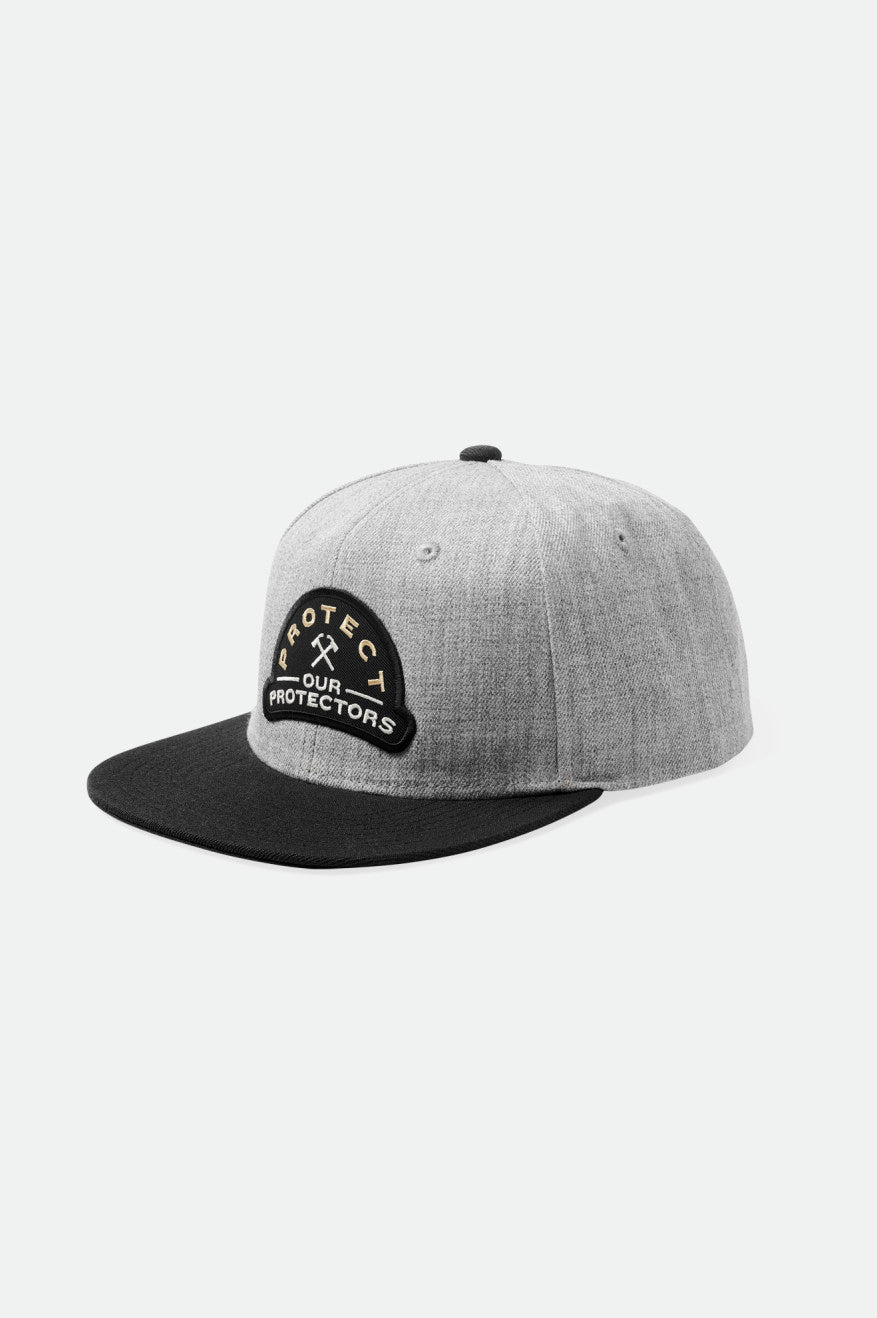 Gorras Brixton Coors Protector MP Hombre Gris Claro Negras | ZAOKNR351