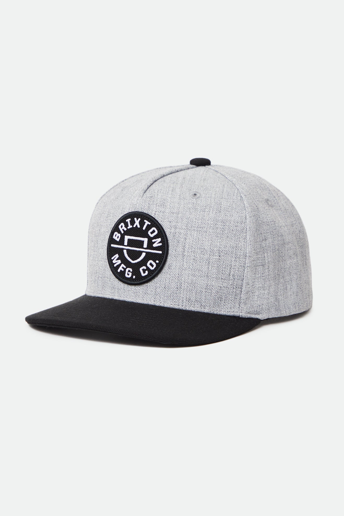 Gorras Brixton Crest C NetPlus MP Hombre Gris Negras | DTGJXF580