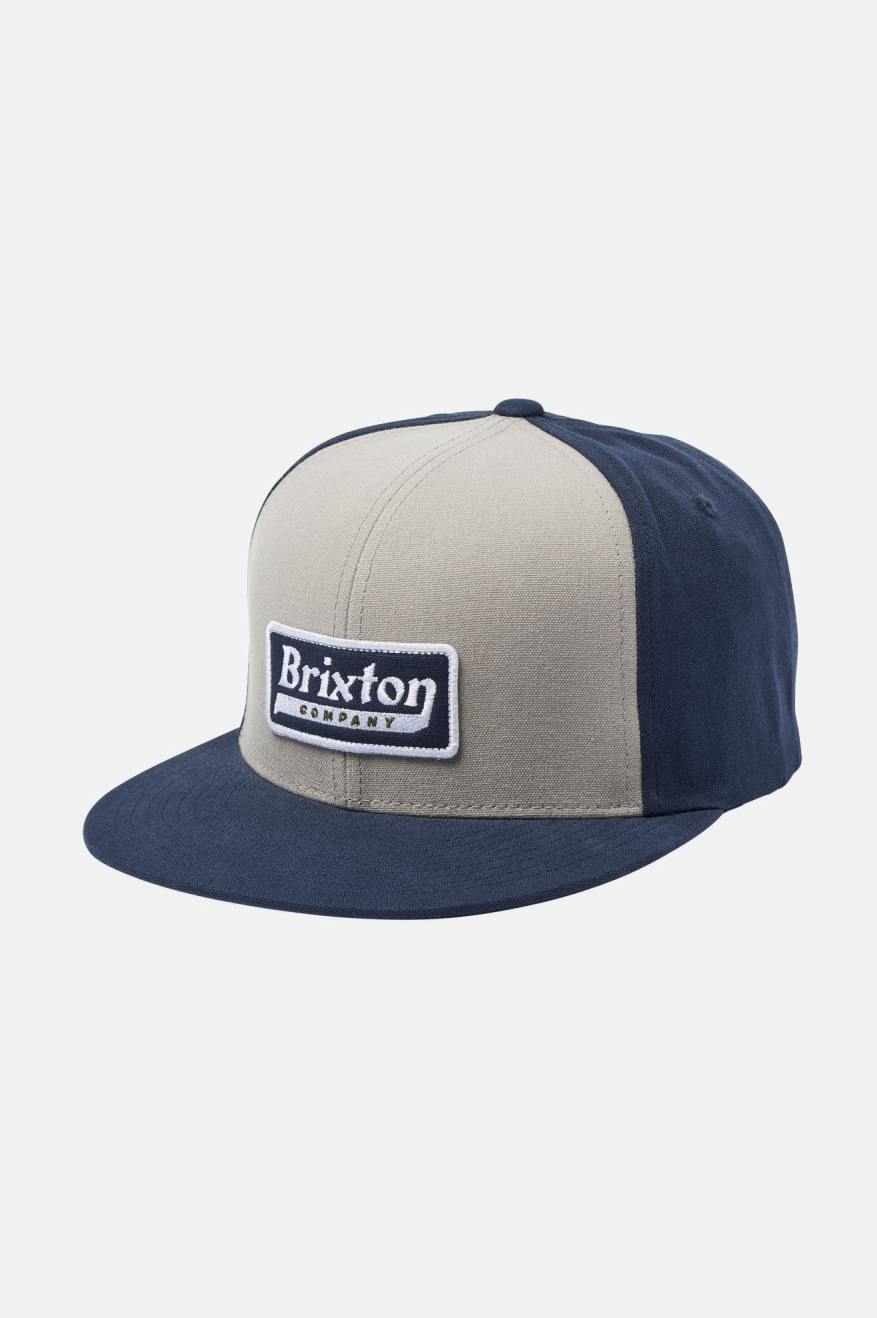 Gorras Brixton Steadfast HP Hombre Azul Marino Gris | EWAXKZ560