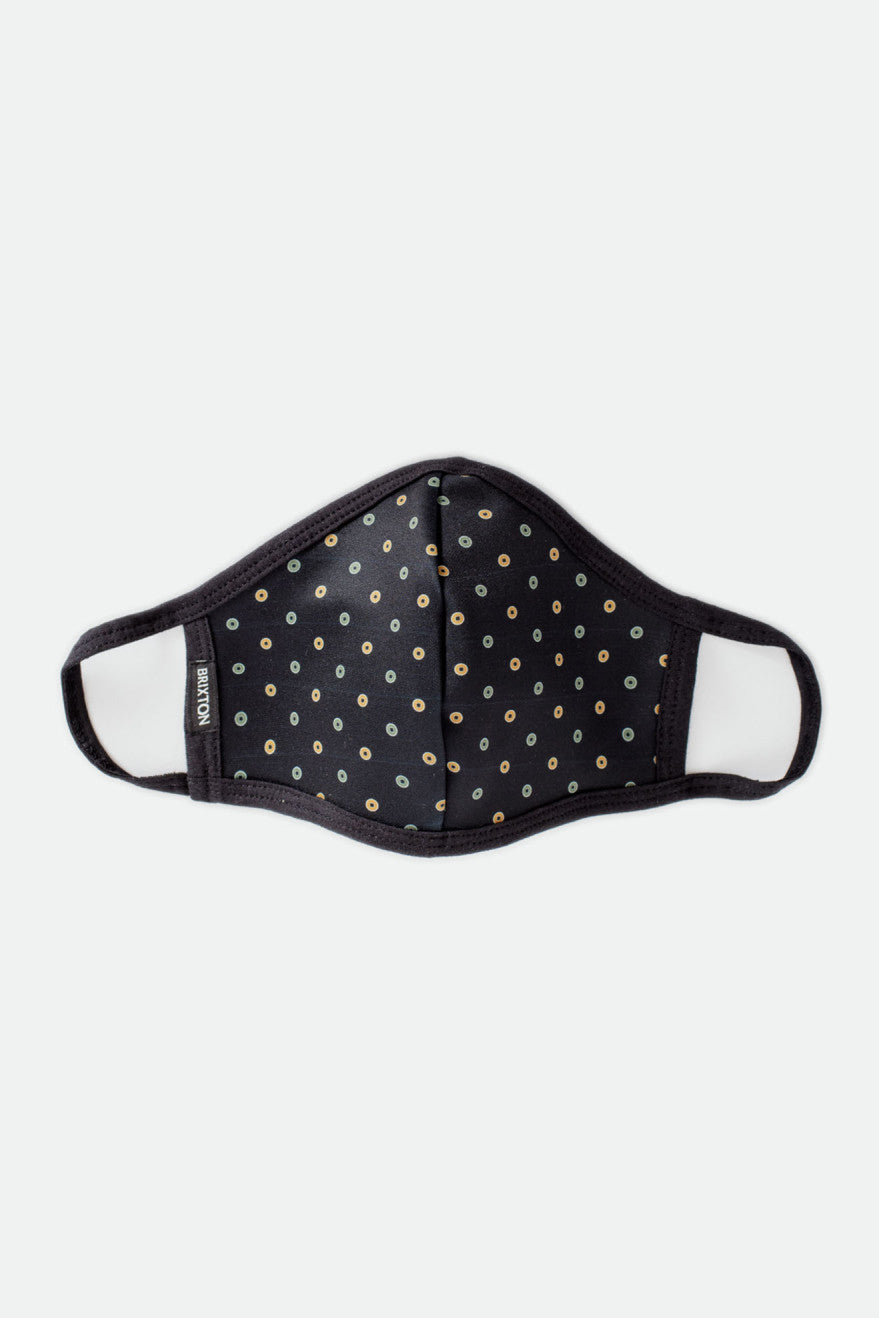 Mascarilla Brixton Reversible Unisex Negras | EDLKHW890