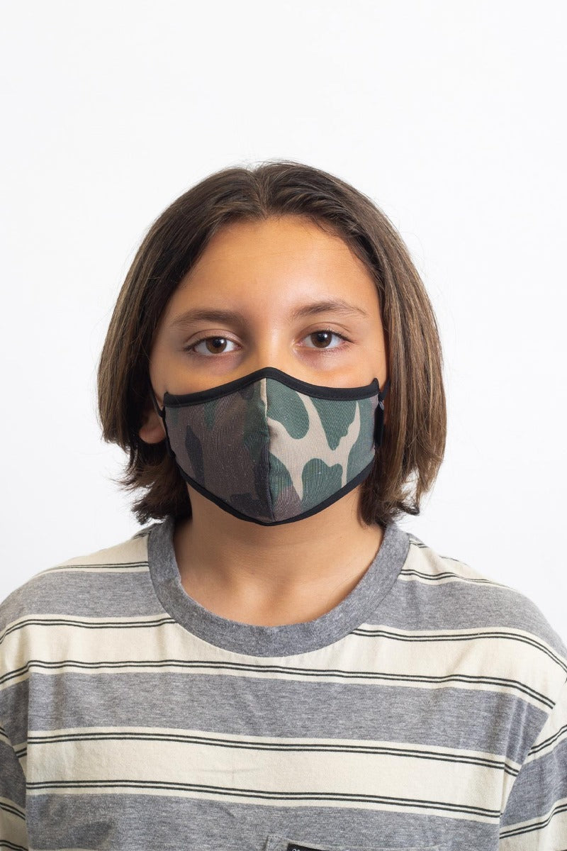 Mascarilla Brixton Youth Antimicrobial Unisex Camuflaje | MGOAUZ578