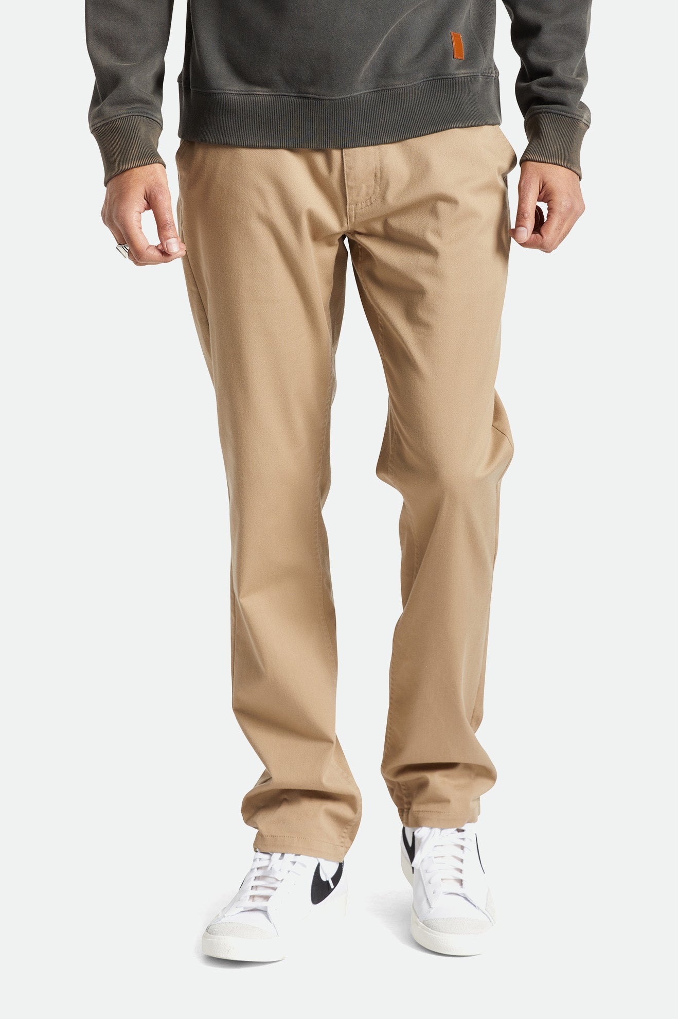 Pantalones Brixton Choice Chino Hombre Kaki | FAJQHW952