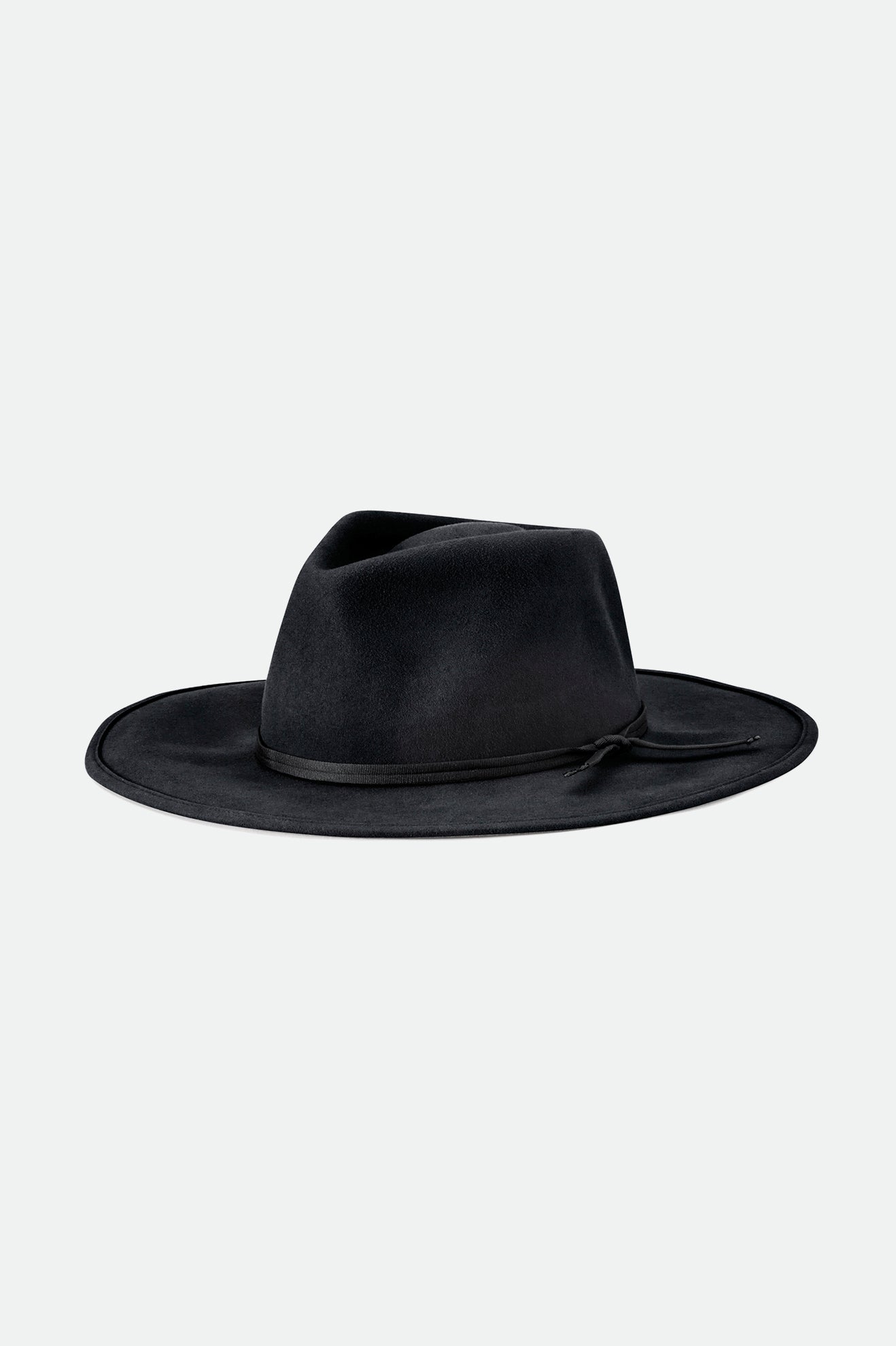 Sombreros Brixton Joanna Felt Packable Hat Mujer Negras | YPJBAR407