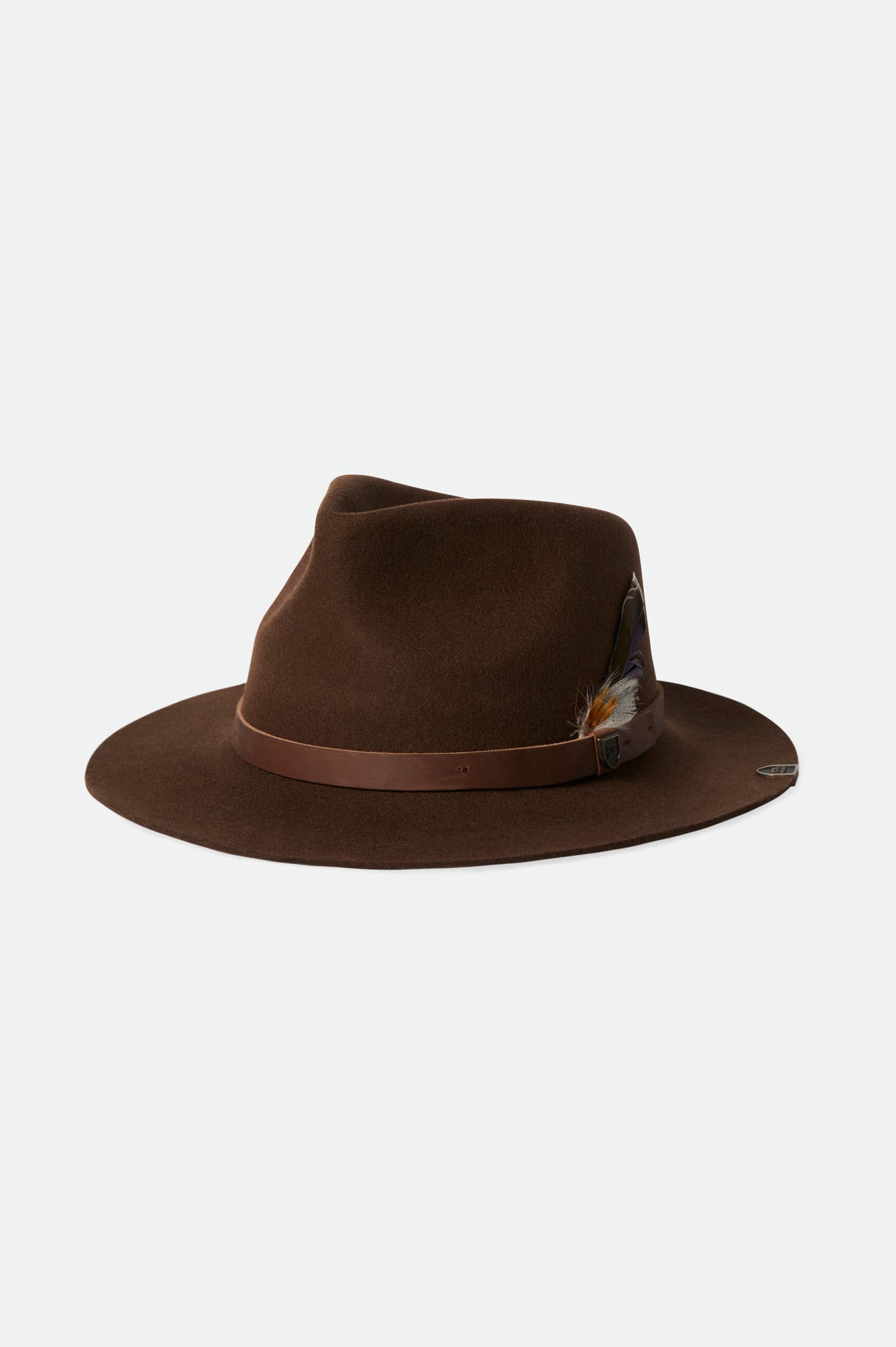 Sombreros De Fieltro Brixton Fender Jaguar Reverb Fedora Mujer Marrones | OSPHIV782